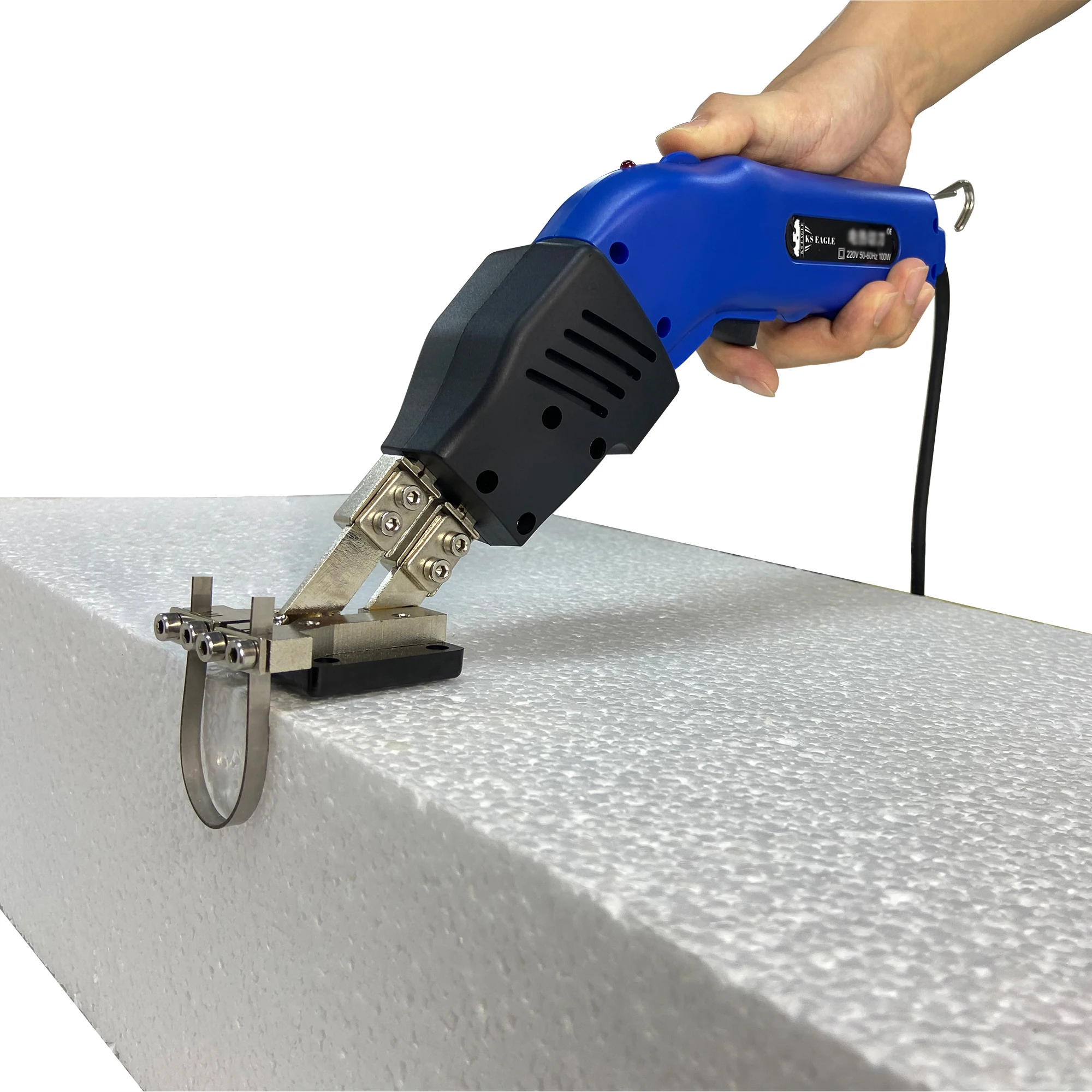 Электрические инструменты для резки пенопласта Станок для нарезания пазов в пластине для вырезания пазов в пенополистироле Нож для нагрева пенопласта Нож для горячего полистирола Воздушное охлаждение