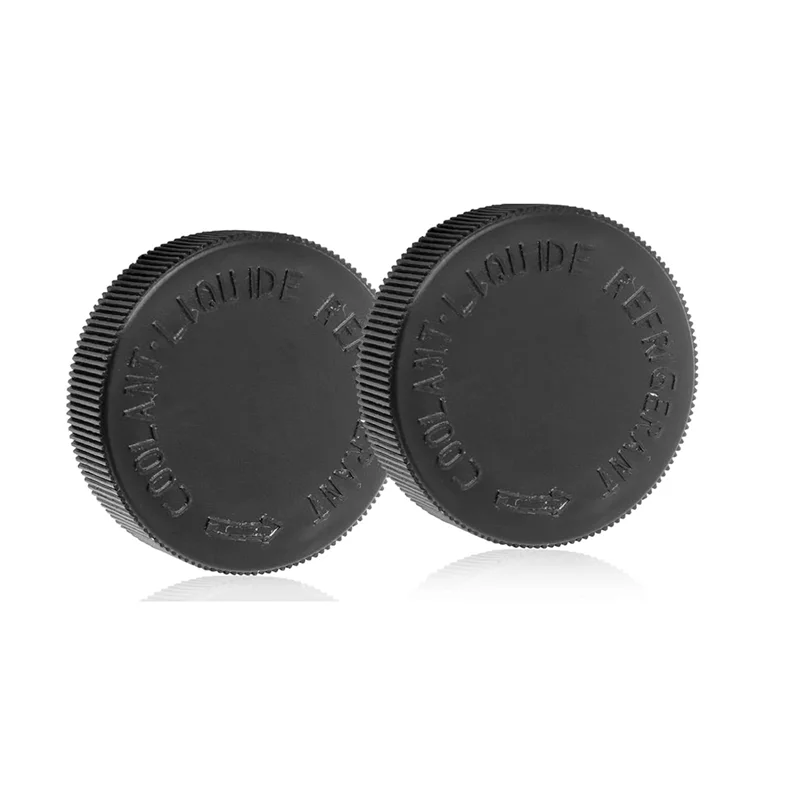 

2PCS Engine Radiator Coolant Water Tank Black Reservoir Cap Accessories Parts Component For Infiniti Nissan Renault, 21712-79900