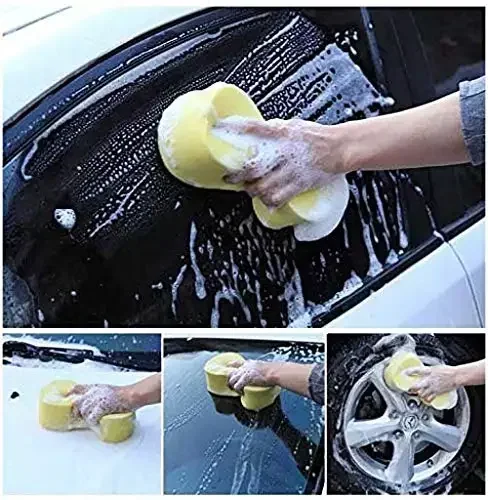 Car Wash Spons Blok Auto Motor Schoonmaakproducten Grote Maat Spons Borstel Afstoffen Willekeurige Kleur Car Cleaning Tools