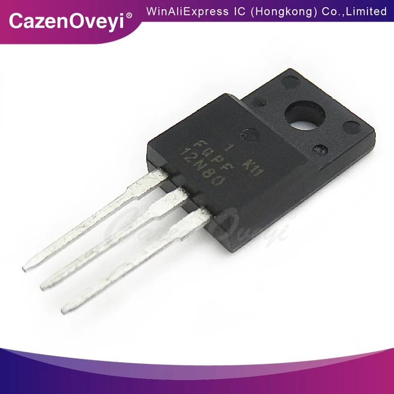 10piece FQPF12N80 12N80