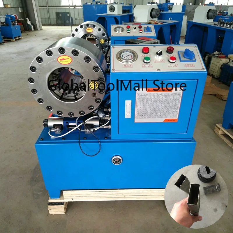 Pipe Tube Swagging Shrinking Machine Semi-Automatic Steel Pipe Shrinking Machine 51mm Diameter for Stainless Steel Shrinking