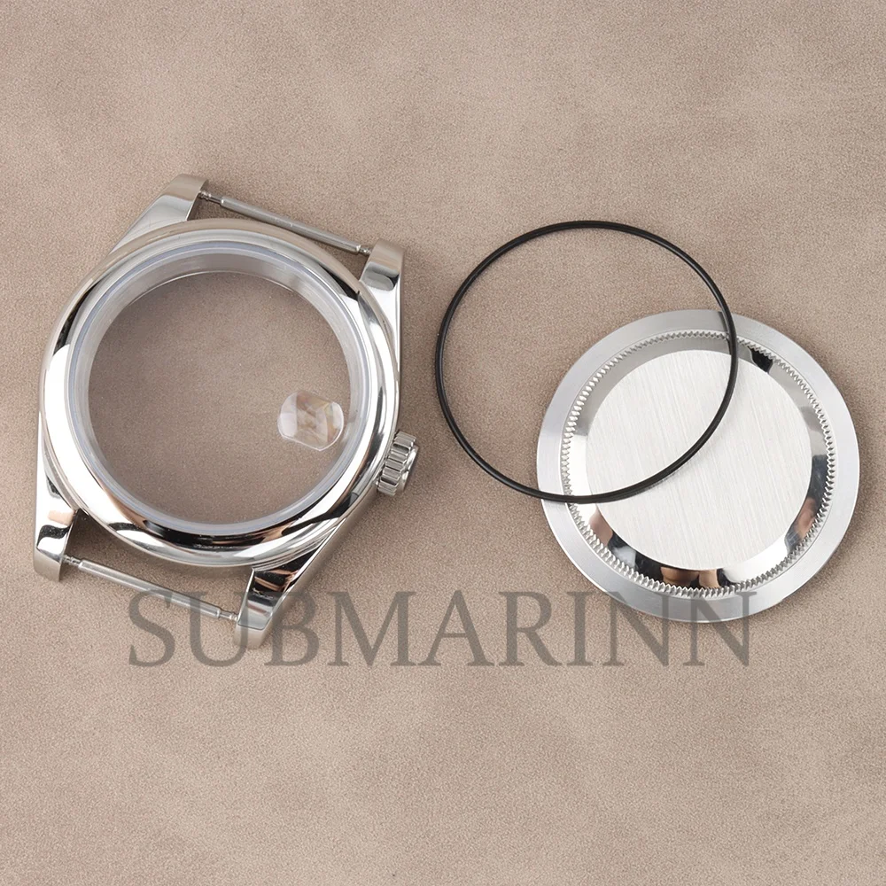 

36Mm/39Mm Nh35 Watch Case with Sapphire Crystal Stainless Steel Waterproof for Datejust Nh35 Nh36 Automatic Movement 28.5mm Dial