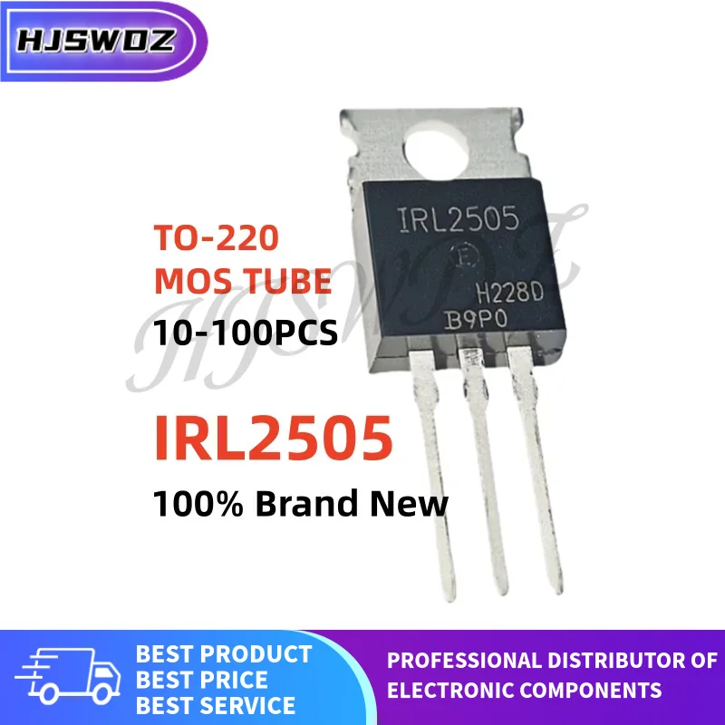 10~100PCS IRL2505 IRL2505PBF MOSFET Field-effect Transistor TO-220 Best quality