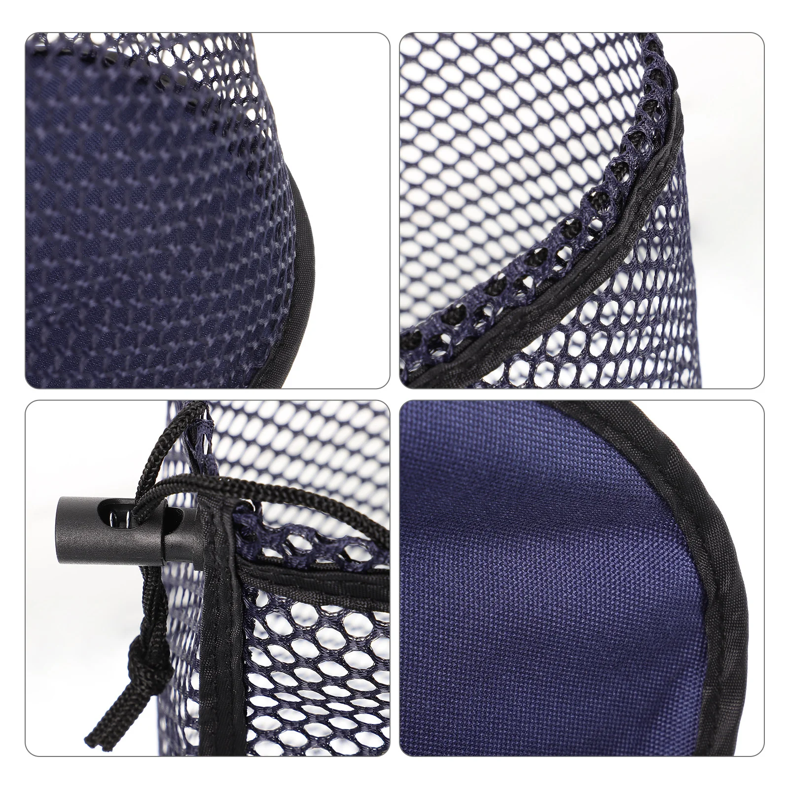 

Golf Ball Organizer Nylon Mesh Bag Drawstring Design Washable Quick Drying for Tennis Balls Storage Mesh Bag for Tennis Ball