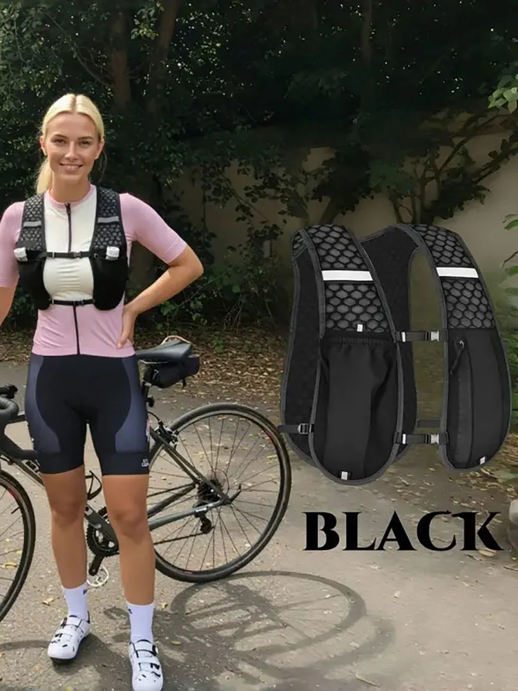 AliExpress NONE Running Hydration Vest Backpack for Hiking Cycling Marathon Lightweight Water Chest Pack With Phone Storage Pocket