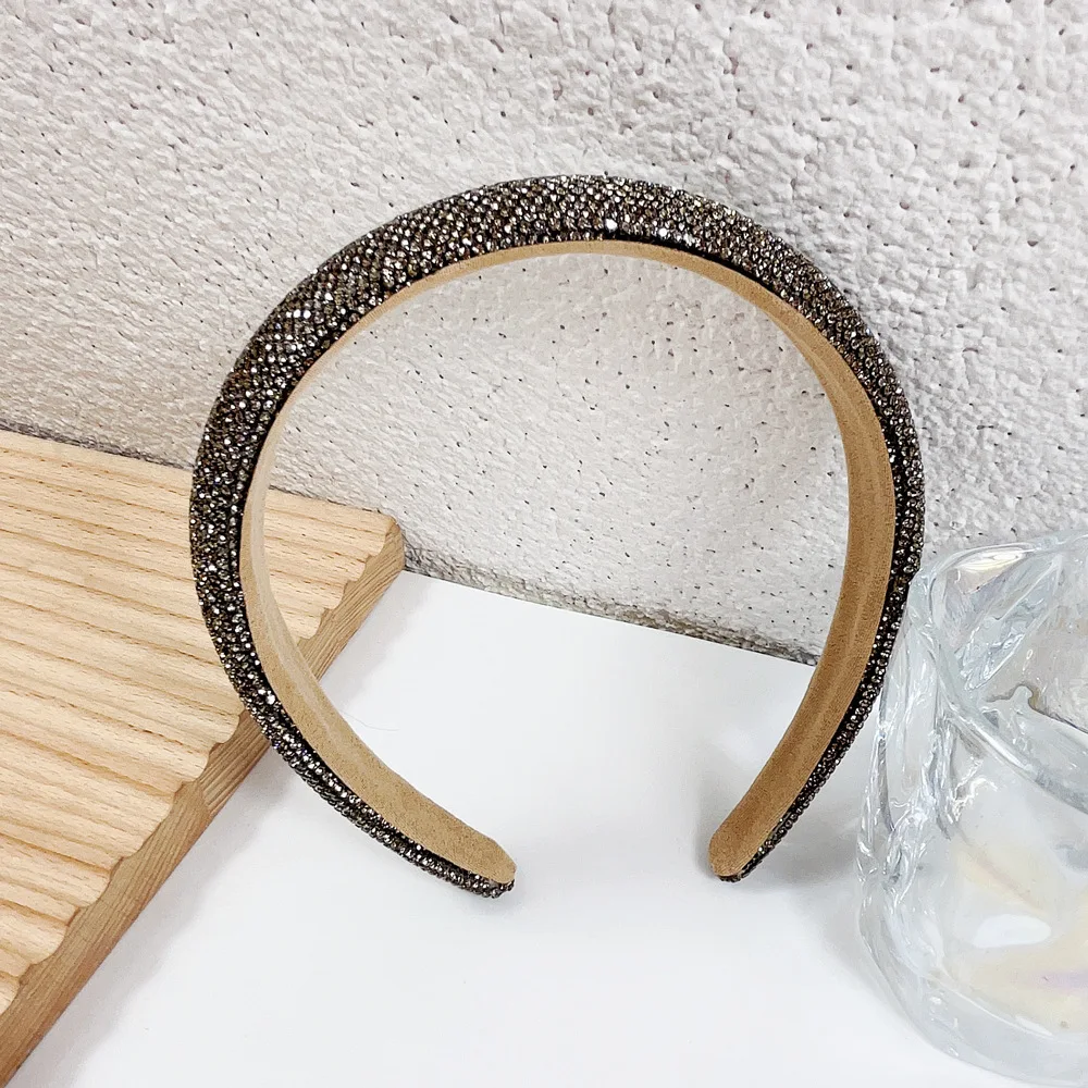 Full diamond sponge headband super shiny high-end headband fashionable women\'s hair accessories