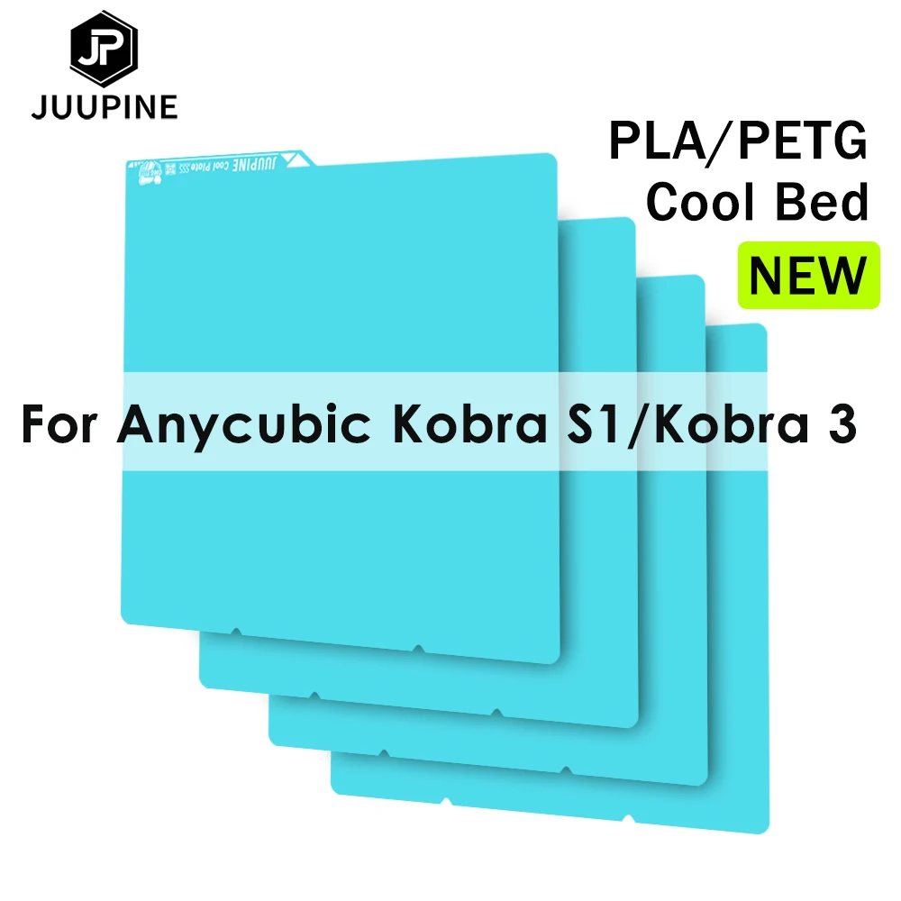 Холодная пластина OMG Glacier для Anycubic Kobra S1, сборная пластина Kobra 3 PLA PETG, крутая печать, сильная адгезия, аксессуары Kobra S1