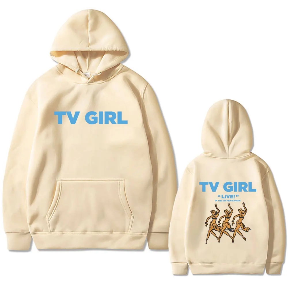 TV Girl Death of A Party Girl Hoodie Who Really Cares Pullover French Exit Lovers Rock Sweatshirt Men Women Oversized Hoodies