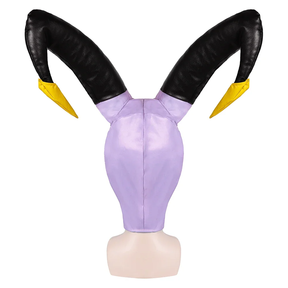 Adam maska z rogami Anime Cartoon Hotel przebranie na karnawał akcesoria rekwizyty mężczyźni kobiety maskujące nakrycia głowy dekoracja