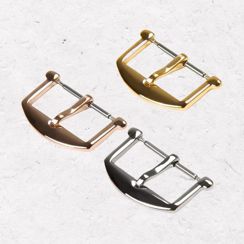 16 мм 18 мм 20 мм для часов IWC, универсальная новая игольная пряжка, нейлоновый холщовый ремешок, сменная новая пряжка для часов из нержавеющей стали