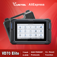 Vdiagtool VD70 Lite Auto Scanner Full System Car Diagnostic Tools CAN FD & DoIP 31+ Resets 2024 Newest Scanner for Car