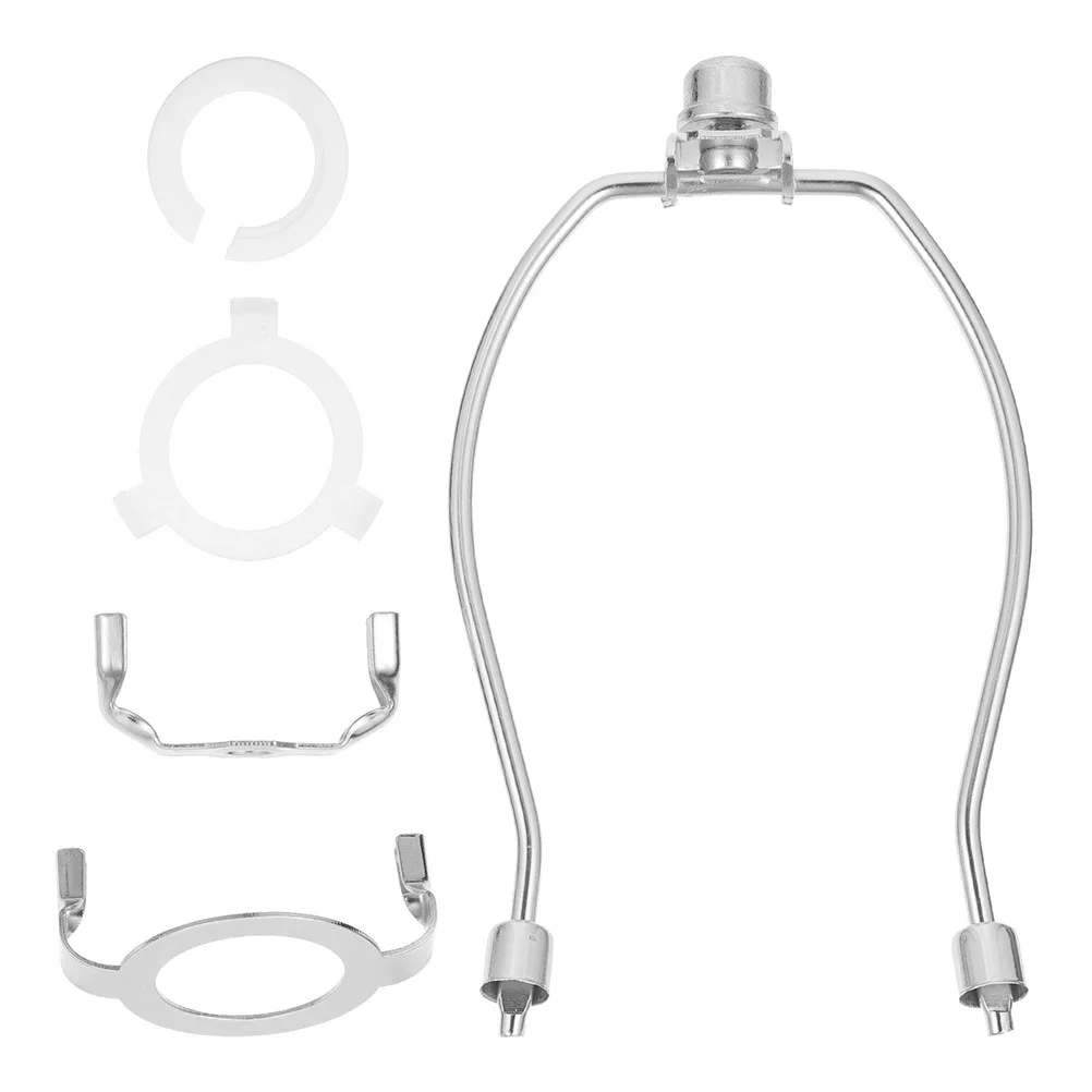 

1Set Lamp Harp Holder Set Stable Support Easy Installing Lampshade Bracket Replacement Parts Heavy Duty Lamp Repair Kit