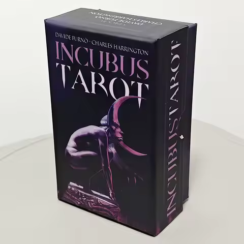 Incubus Tarot Deck 78 Pcs Nightmare-themed Tarot Cards Based on Rider Waite System 12*7cm