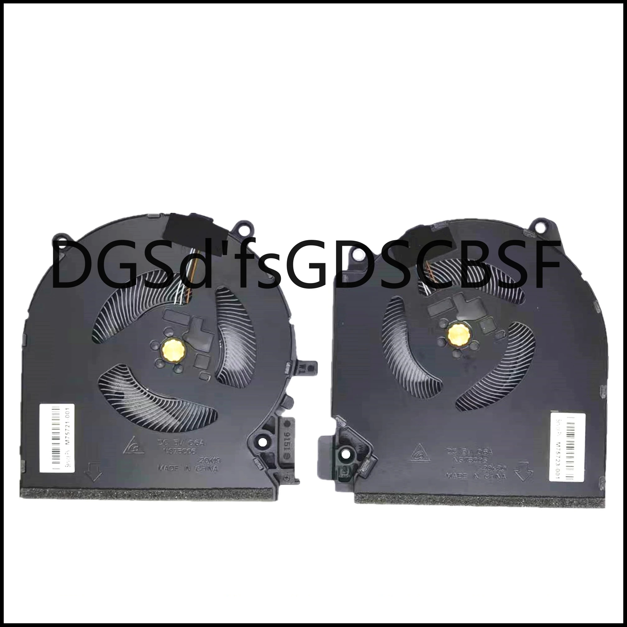 

Replacement New Compatible CPU+GPU Cooling Fan for HP Shadow Elf 7/8 16-D 16-E TPN-Q263 TPN-Q264 RTX3060 Series 80W