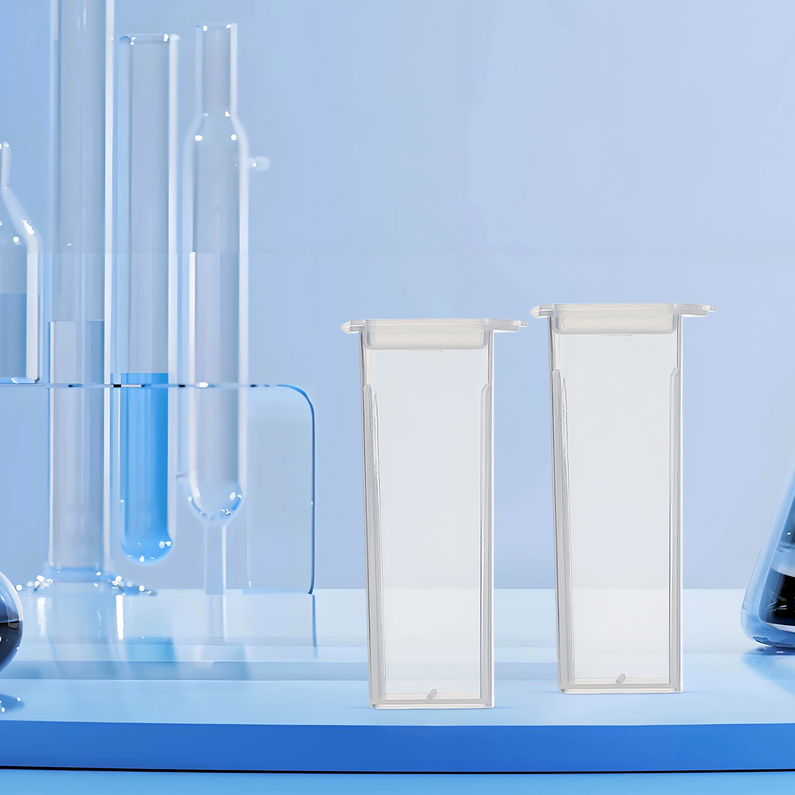 50pcs Pp Material For Microscope Laboratory Individual Storage Boxes Pathological Section Glass Slide Case Plastic