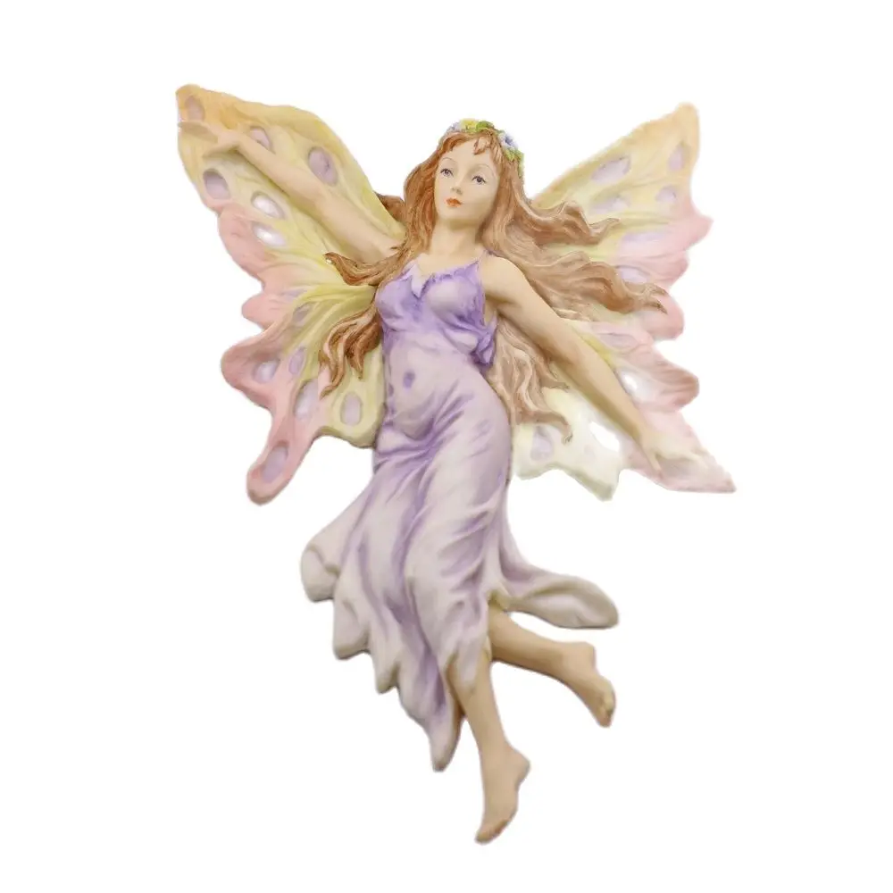 Butterfly FAIRY Silicone Fondant Mould Dancer Girl Mould Chocolate Candy Cake Topper Baking Mold Large Handmade DIY Gypsum Resin