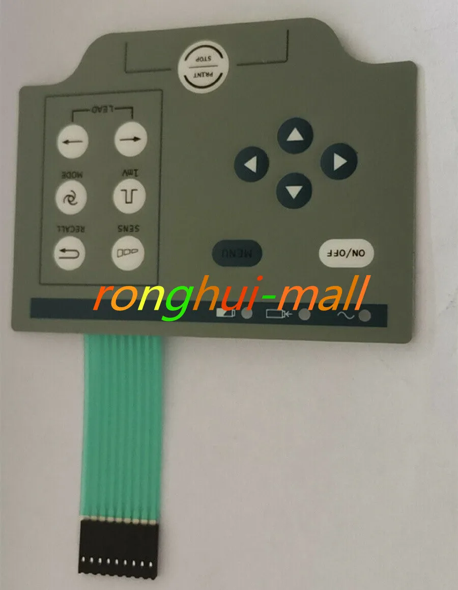 1PCS NEW Membrane Keypad FIT FOR COMEN CM100 CM300 ECG Switch Protective Film