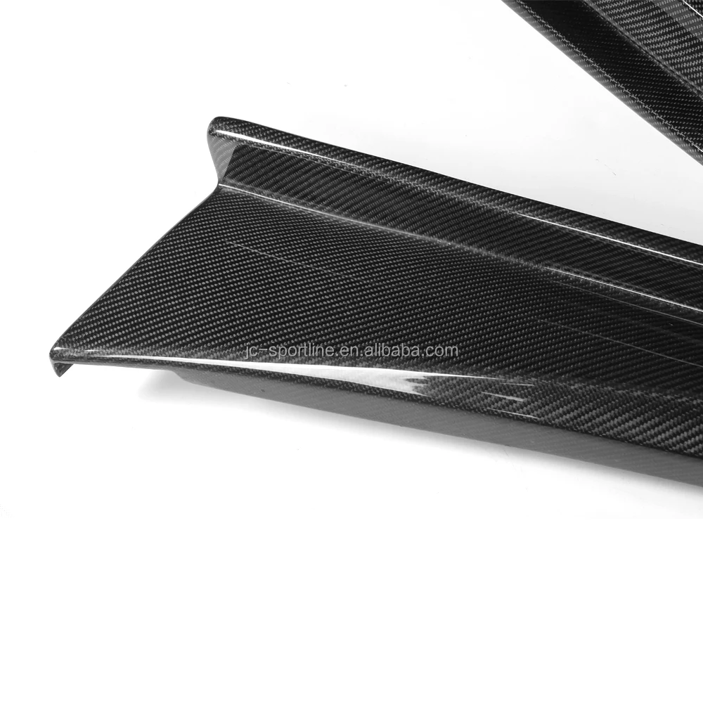 Carbon IS-F250 Side Skirts for Lexus IS F IS250 IS300 Sport Bumper Only 2014-2015 view 6