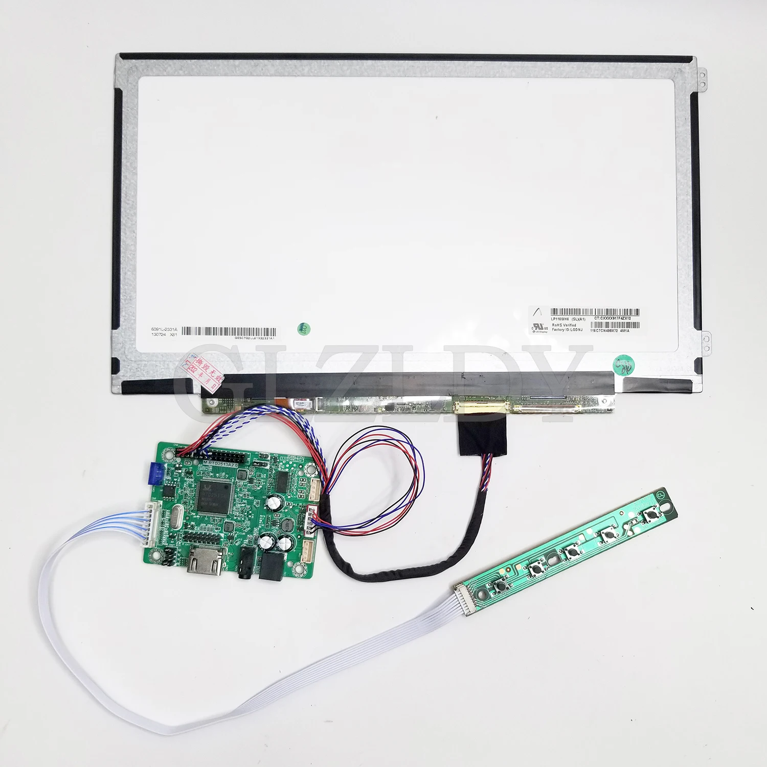 ل 1366x768 LED لوحة 40 دبابيس LVDS HDMI وحدة تحكم للكمبيوتر المحمول لوحة للقيادة عدة B116XW03 B140XW01 B156XW02 LP156WH2 شاشة ذاتية الصنع #6