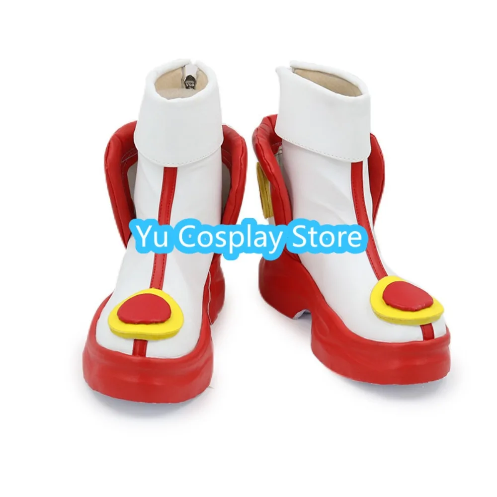 Yu Cosplay Store Red Uta Cosplay Shoes Anime Character Boots Platform High Heels for Concert Stage Halloween Party Props view 2