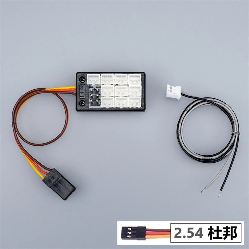 RC Truck Licht Expansion Board PH2.0 DuPont 2,54 Erweiterung Modul Für Tamiya MFC-03 RC Lkw Teile 1/14 770S Auto Zubehör DIY – Detail 2