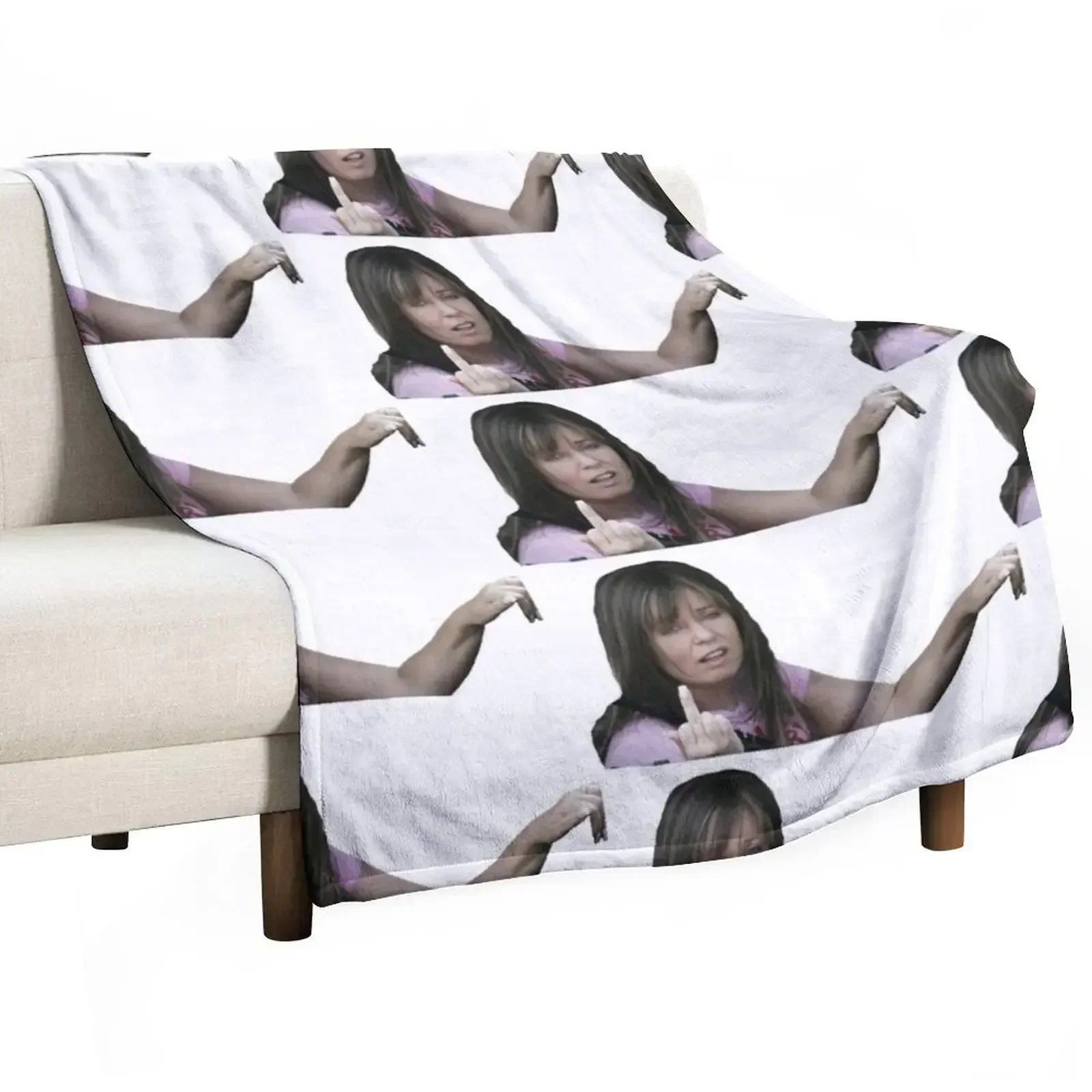 Kath and Kim: Kim Pulling the Finger Throw Blanket Luxury Thicken funny gift for babies blankets ands Decorative Throw Blankets