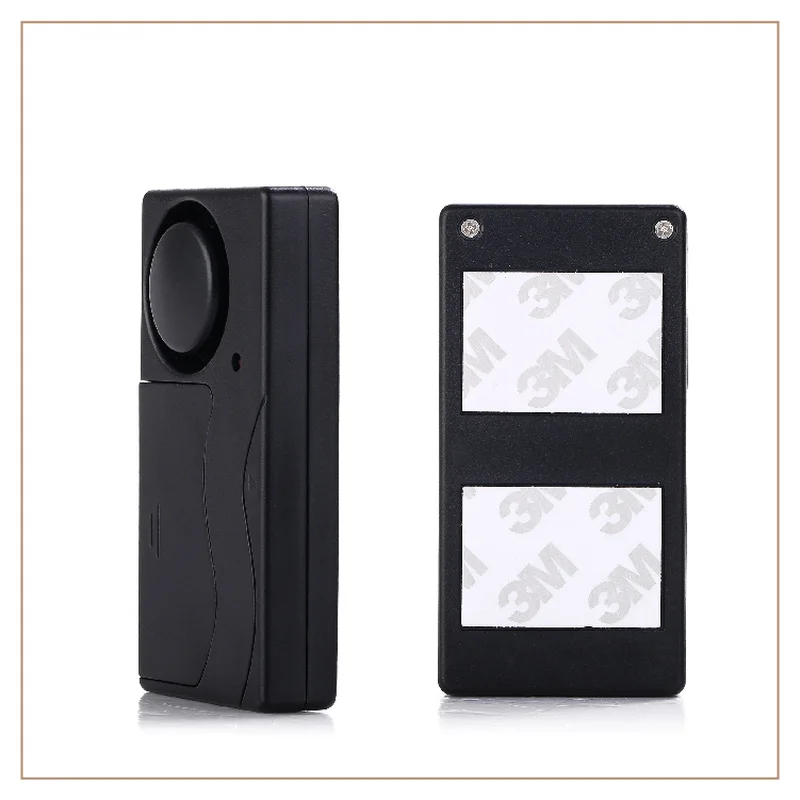 Wireless Remote Control Bicycle Security Vibration Sensor Warning Alarm System Bike Anti Lost Reminder SOS Alarming Detector