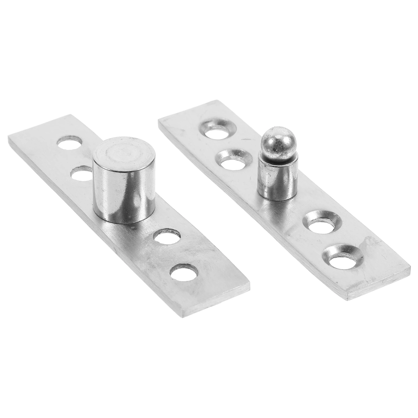 

2pcs 360 Degree Rotating Pivot Hinge Small Cabinet Door Hinges Hidden Installation Heavy Duty Rotation Hinge Hardware Fittings