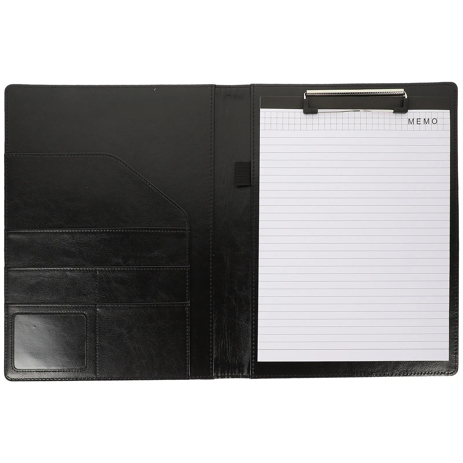 

A4 Folder Board Pu Multifunctional File Organizer Office School Study Business Data Storage Bag Conference Document Holder