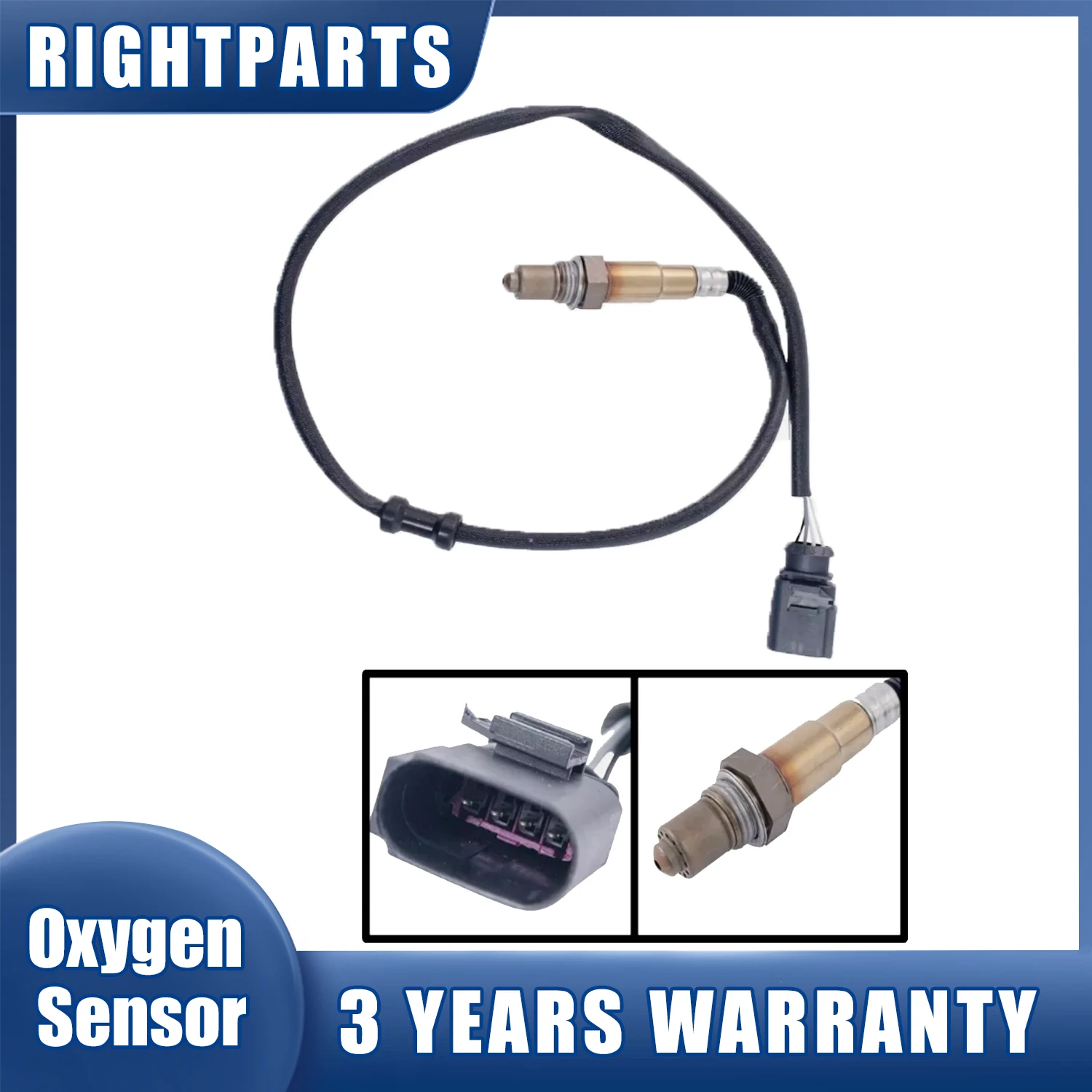 New Lambda Oxygen O2 Sensor 250-24672 For VW Jetta Passat Golf Beetle Touareg Audi A3 Quattro A4 A5 A8 S6 A6 Q7 AM-1077269840