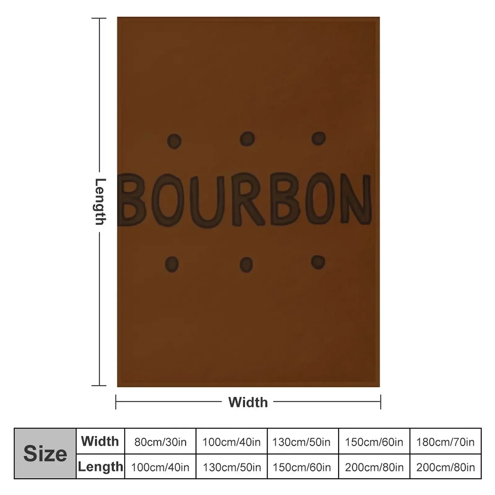 Chocolate Bourbon Biscuit Throw Blanket Softest Luxury Throw Multi-Purpose Baby Blankets