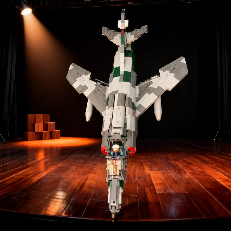 

Набор для сборки модели самолета Dassault Super Étendard (949 деталей) – конструктор для взрослых, креативный подарок, декор для демонстрации, DIY