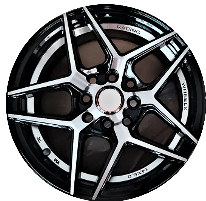 Casting Alloy Wheel Polished 4 X 100 14 X 7.5 Aluminium 14 Inch Rims