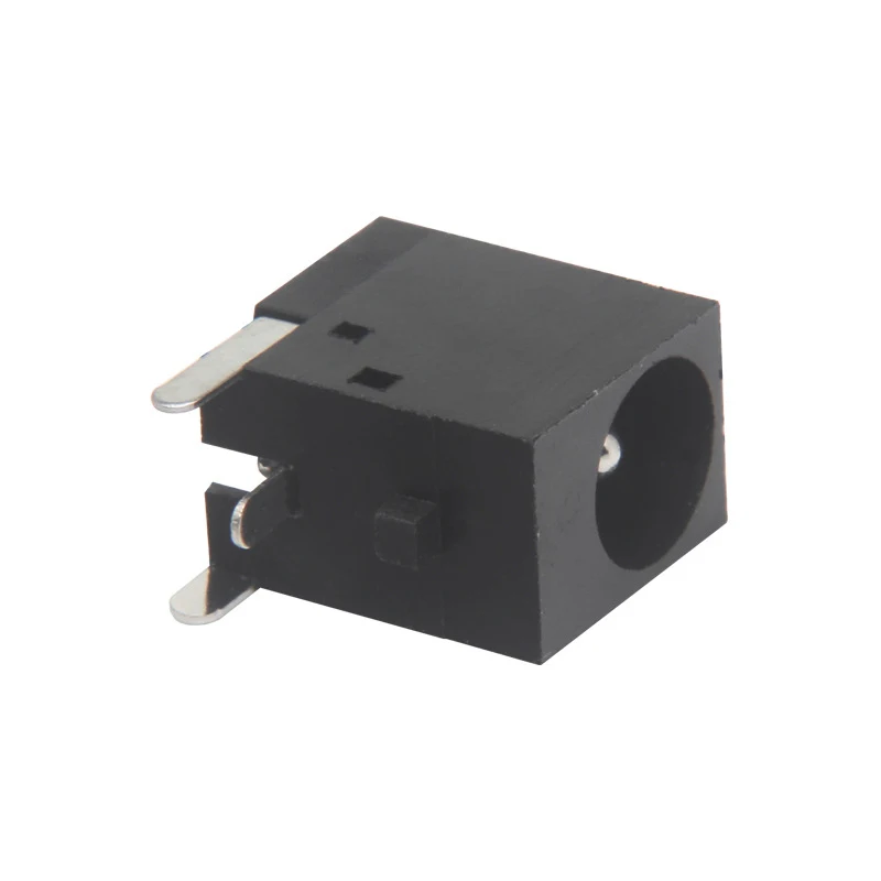 10pcs DC Power Jack DC-036 Horizontal Plug-in DC Power Socket Supply Base 5.5*2.1/2.5 0.3A Charging Connector DC036