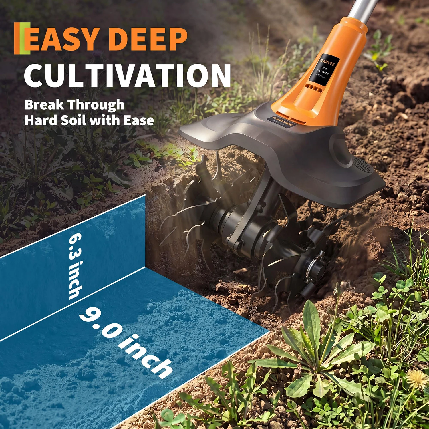 Coltivatore Elettrico a Batter - Gardening Tools Brands recensione e prezzo