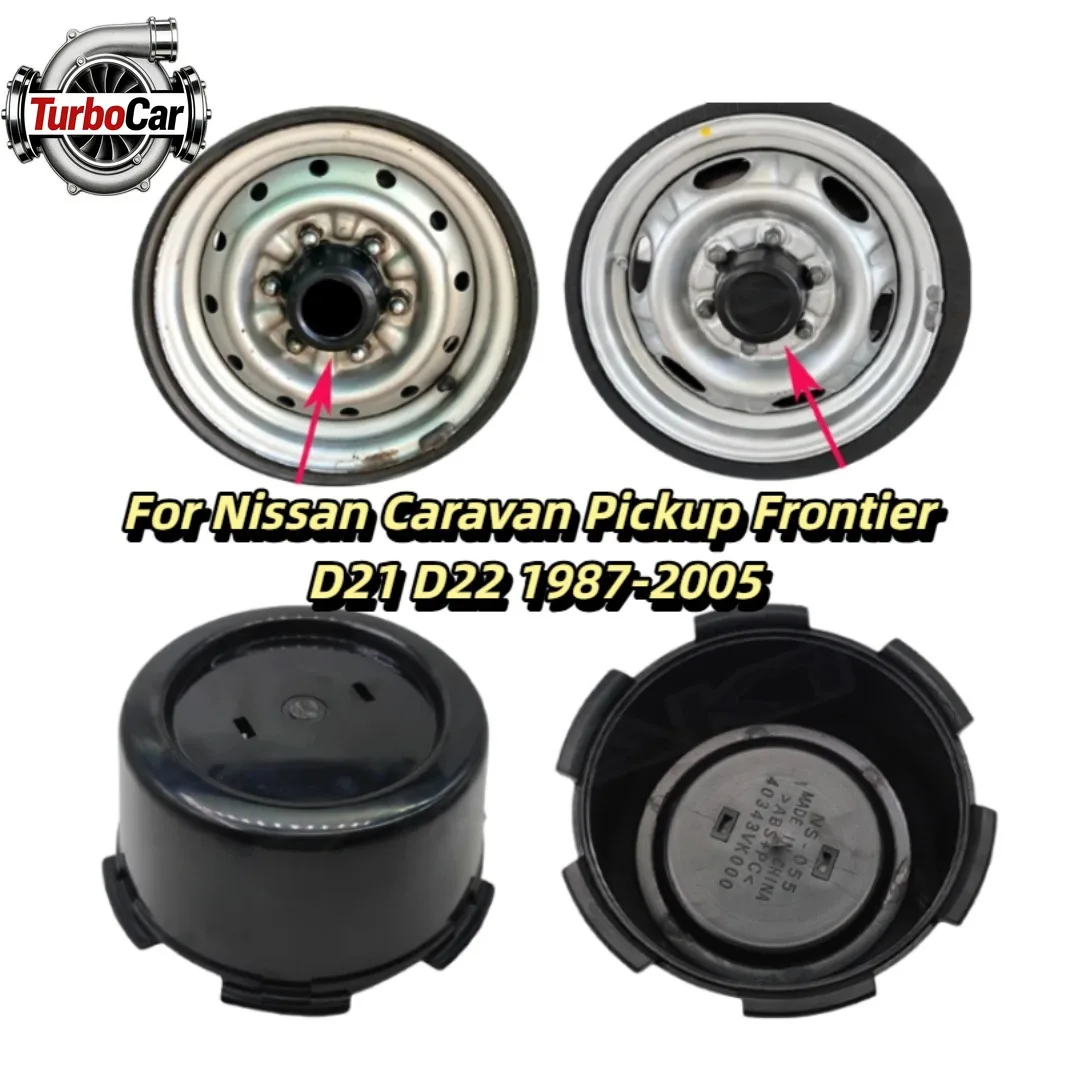 

For Nissan Caravan Pickup Frontier D21 D22 1987-2005 Wheel Hub Cover Center Cap ABS Plastic Dust Proof Protective Rim Cover