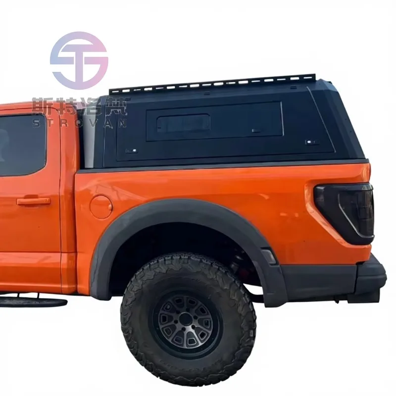 

STLF 4x4 Pickup Camper Offroad Accessory Waterproof Hardtop Canopy for Dodge RAM1500 2500 3500 TRX Toyota tacoma Land Cruiser 79