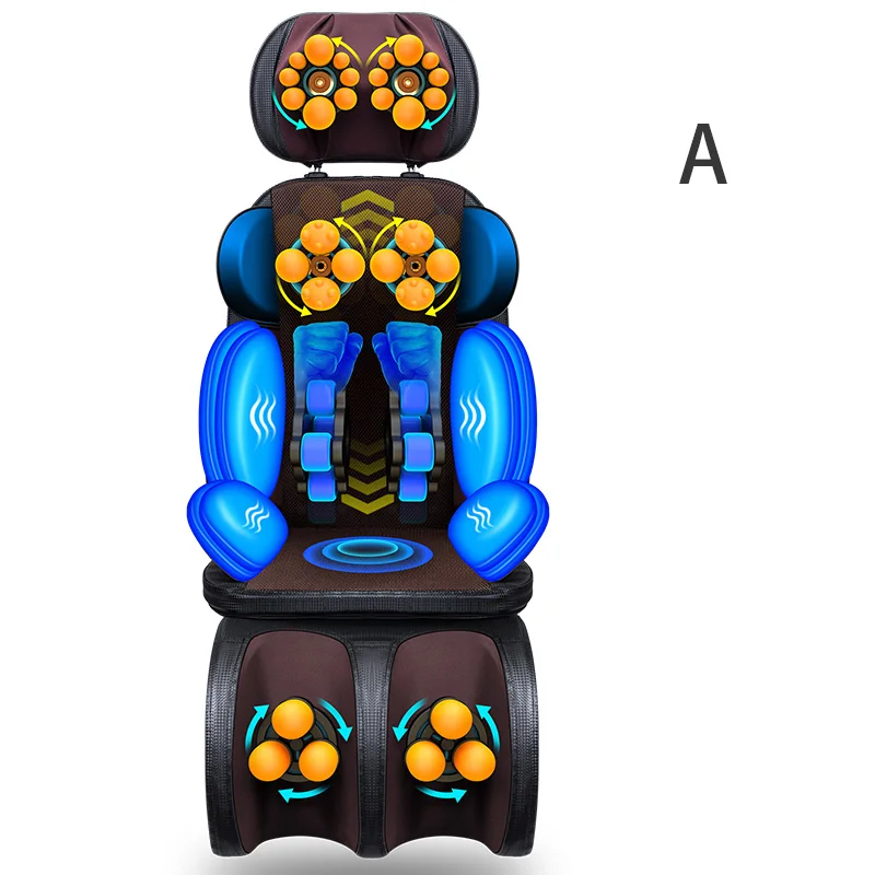 

220V massage chair cervical vertebra waist back home body massager multi-function body automatic kneading massager health physio
