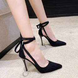 Super High Stiletto Heels Women's Pumps Luxury PearlPointed Toe Office Shoes Summer Women Sandals Sexy Shoes Casual