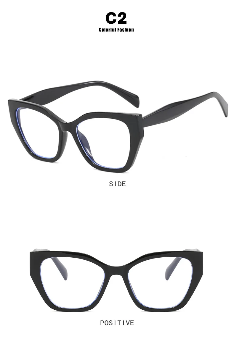 Cat Eye Photochrome Myopie Gläser Frauen Outdoor Drehen Grau Kurzsichtige Brillen Weibliche Klassische Rezept Optische Gläser – Detail 15