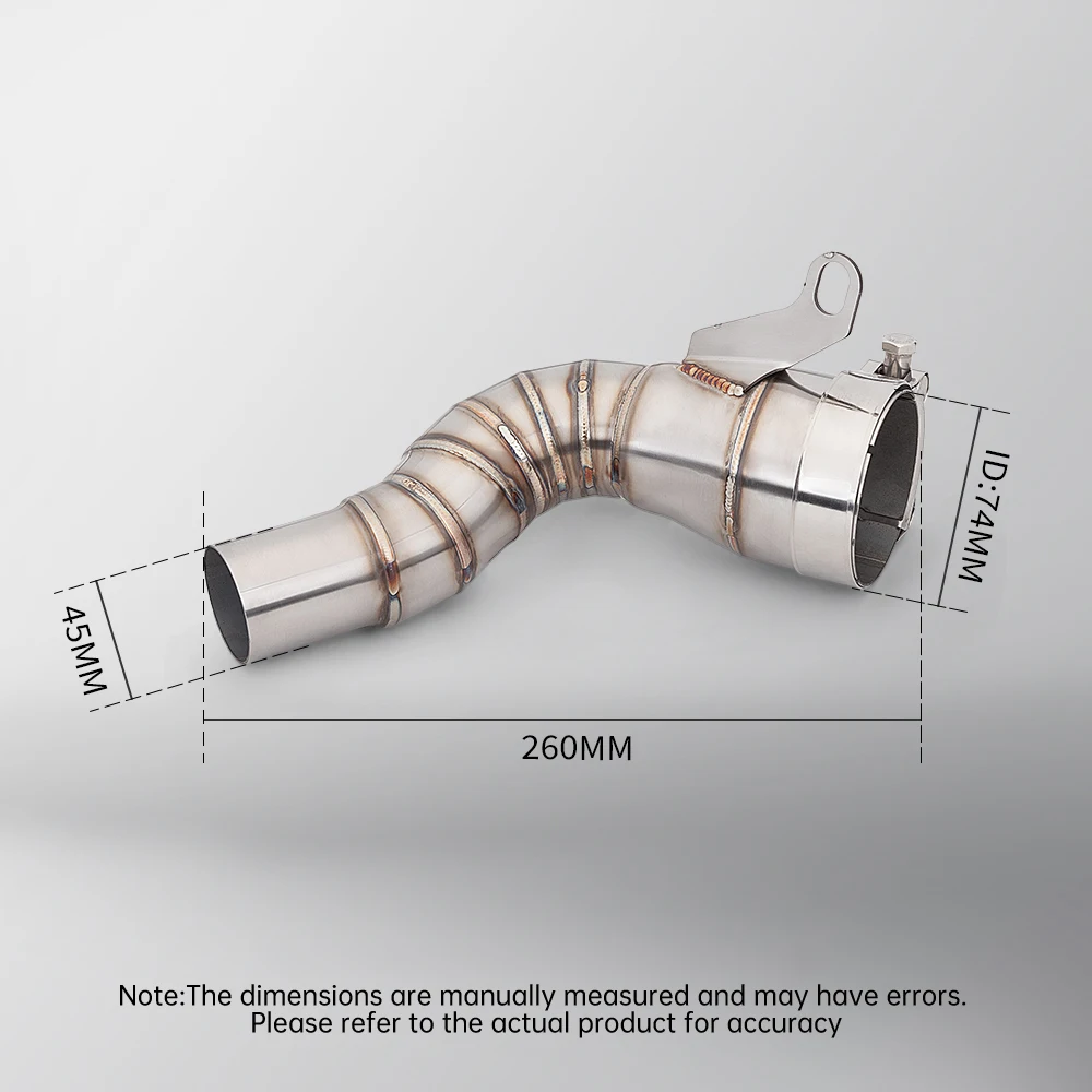Motorcycle Exhaust Pipe Connect Original Muffler Pipe For Husqvarna 401 125 250 SVARTPILEN VITPILEN 2020 2021 2022