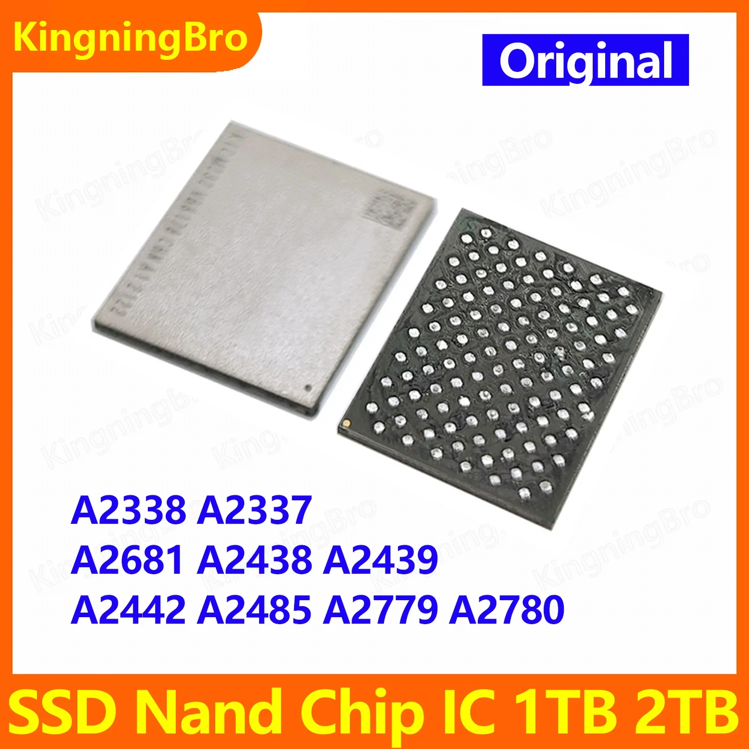 Original SSD Nand Chip IC 256G 500G 1TB 2TB For Macbook Air Pro M1 M2 A2338 A2438 A2439 A2442 A2485 A2779 A2780 A2337 A2681