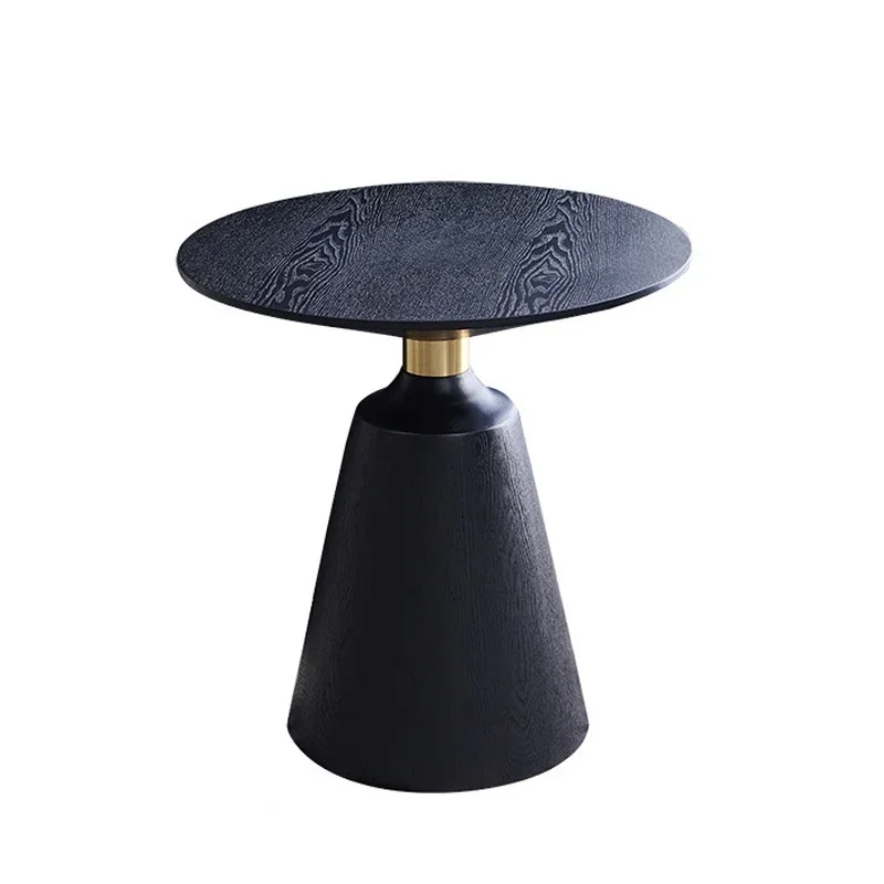 

l Foshan Creative Modern Tea Table Restaurant Wooden Round Table