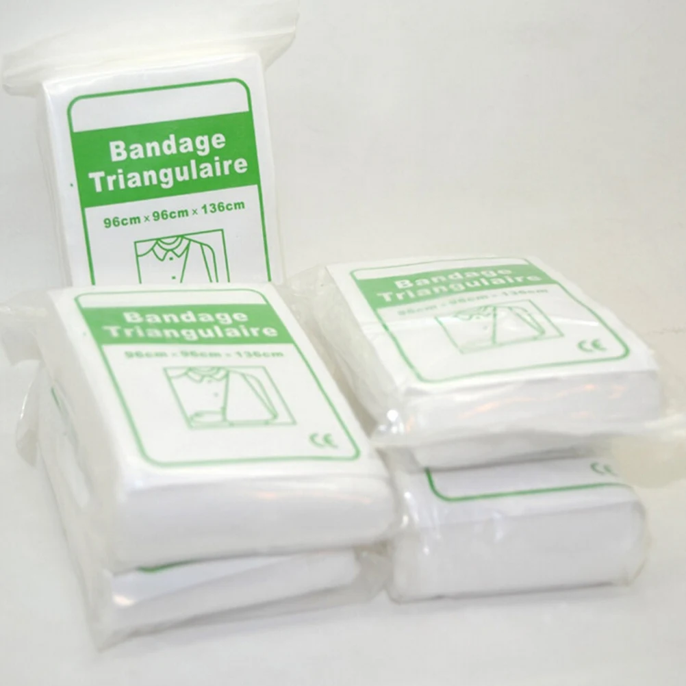 Medical Bandage Triangular First Aid Bandage Fracture Fixation Emergency Bandage 96*96*136 CM