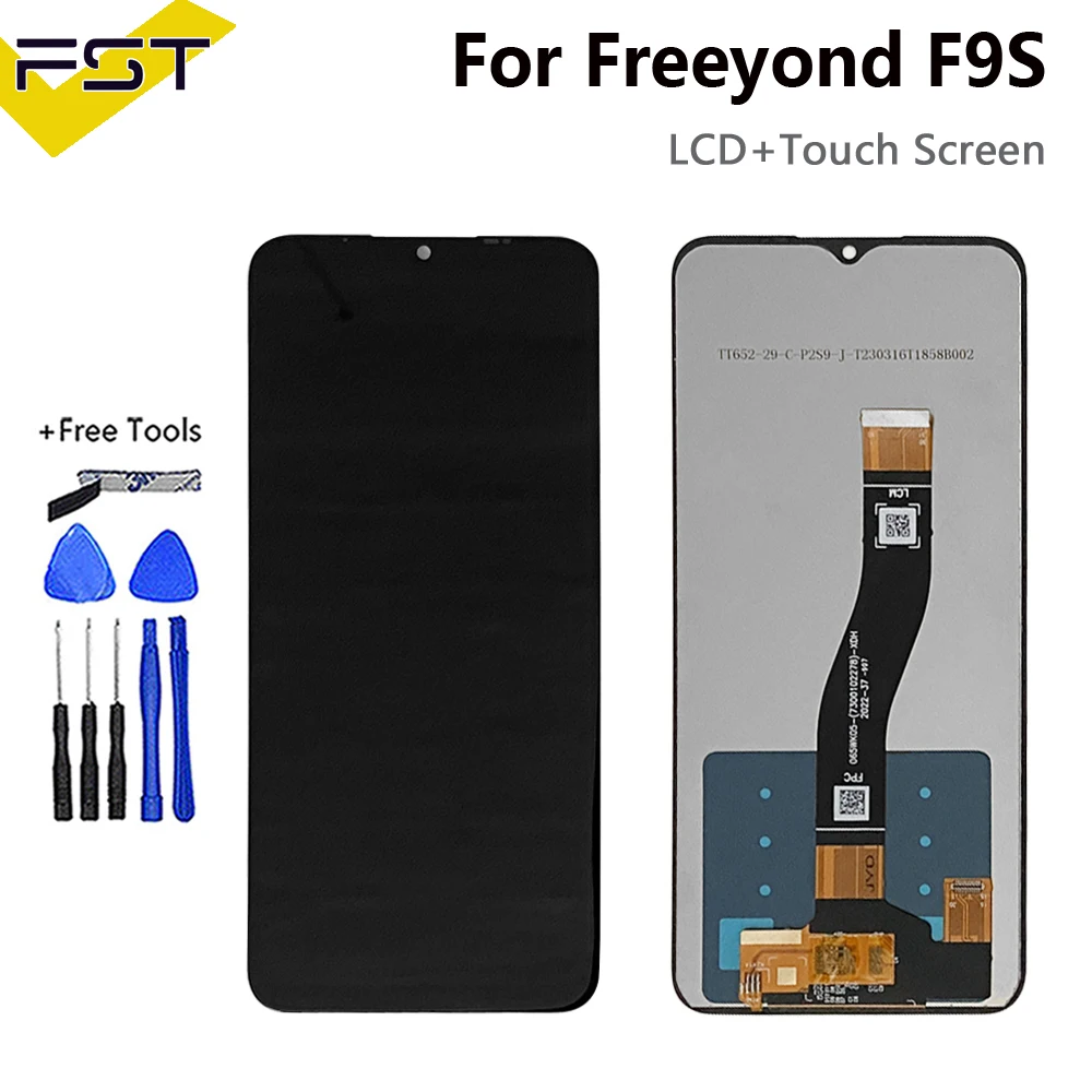 Pantalla LCD para FreeYond F9S LCD pantalla táctil Sensor digitalizador Panel montaje reemplazo para FreeYond F9S pantalla LCD reparación