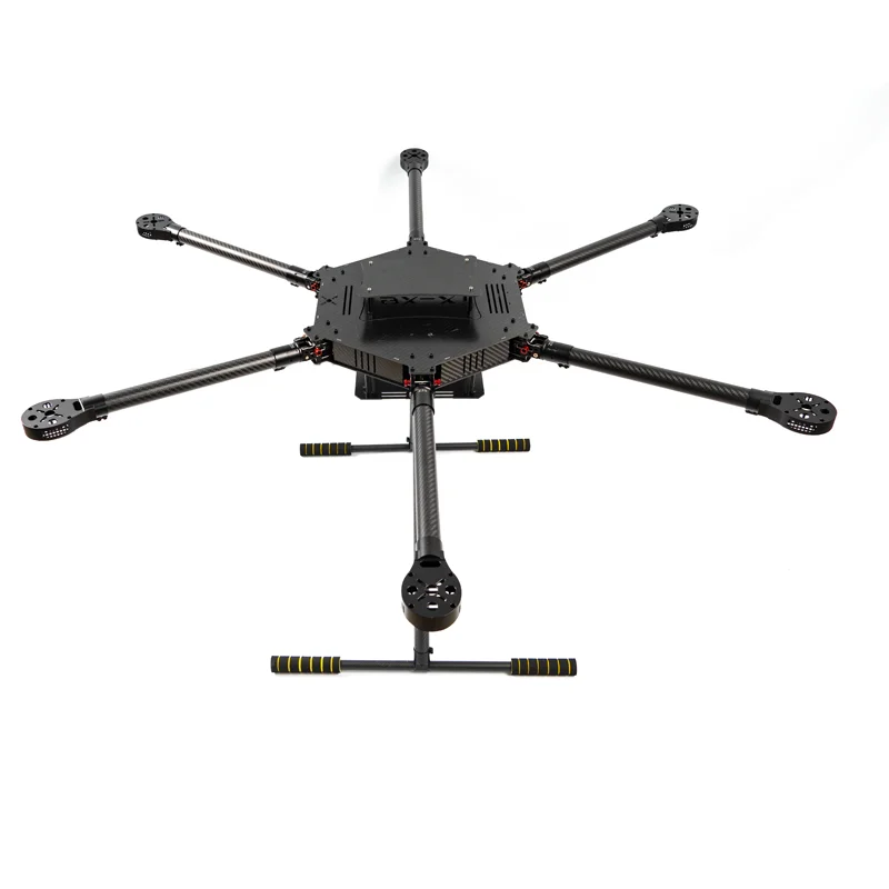 Kit de cadre HGouopter avec train d'atterrissage pour vol FPV PIXHAWK, cadre Hexa-Rotor, bras pliable, entièrement en fibre de carbone, F960, ZD960