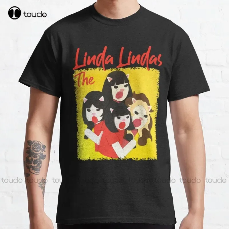 New The Linda Lindas Artwork Classic T-Shirt Cotton Tee Shirt S-5Xl Unisex t-shirts for women graphic tees