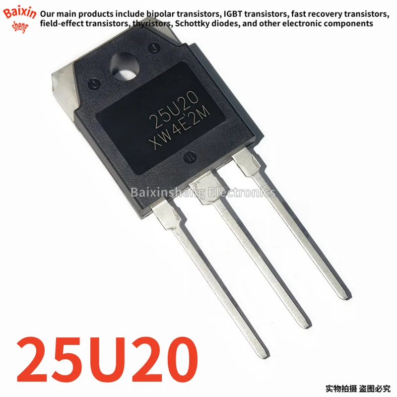 10PCS NEW  25U20 25A 200V TO-3P Inverter fast recovery diode