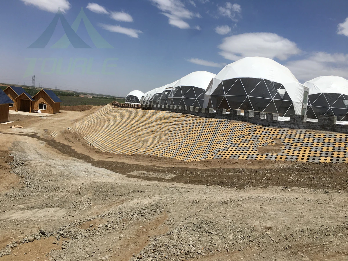 

10m 15m 20m Dome Tent Restaurant Prefab House Glamping Geodesic Dome Domos Geodesicos Glamping De Lujo