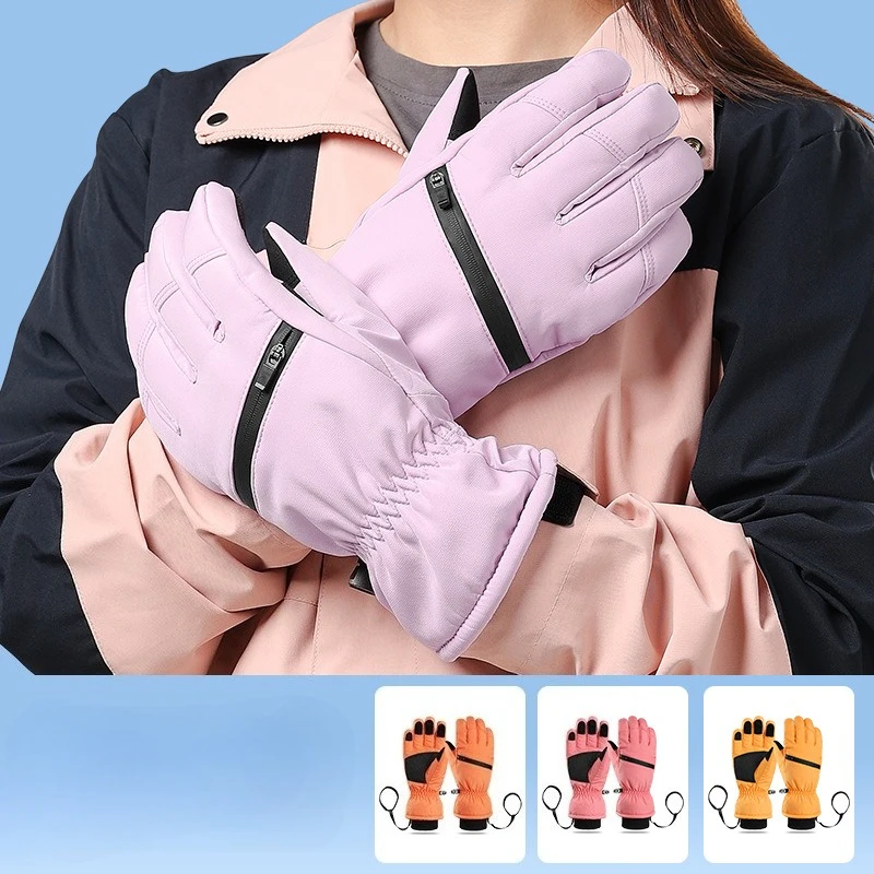

Comfortable High-quality Men Women Waterproof Ski Gloves - Winter Thermal Touchscreen Gloves for Mountaineering & Sports